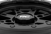 Rough Country 94 Serie Rin | UTV | Negro Mate | 14x7 | 4x156 | +10mm