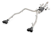 Escape Deportivo | Acero Inoxidable | Crew/Dbl | RR Exit | Chevy/GMC Sierra/Silverado 1500 (19-26)