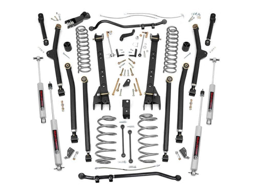 Kit de Elevación de 4 Pulgadas | Brazo Largo | Jeep Wrangler Unlimited 4WD (2004-2006)