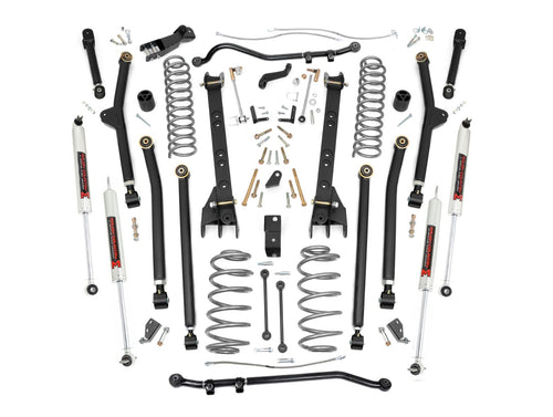 Kit de Elevación de 4 Pulgadas | Brazo Largo | Jeep Wrangler TJ 4WD (1997-2006)