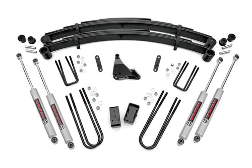 Kit de Elevación de 4 Pulgadas | Bloques Traseros | Ford F-250/F-350 Super Duty 4WD (1999-2004)