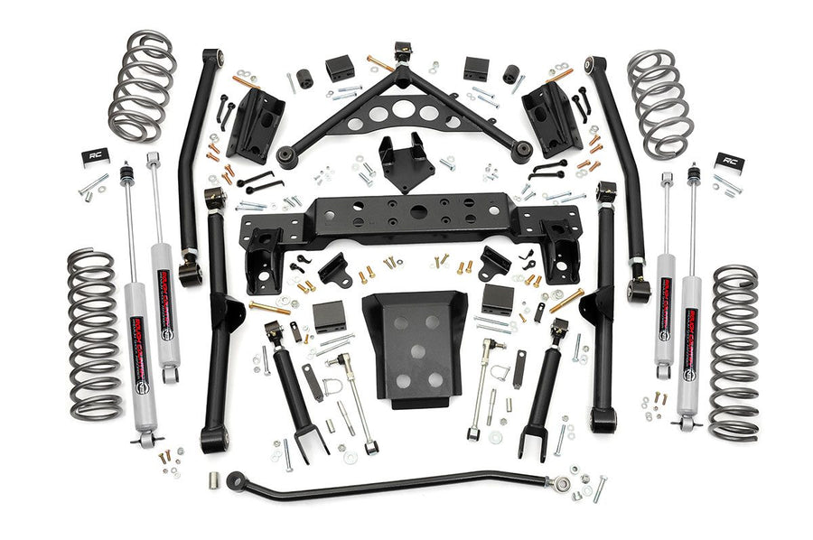 Kit de Elevación de 4 Pulgadas | Brazo Largo | Jeep Grand Cherokee WJ 4WD (1999-2004)