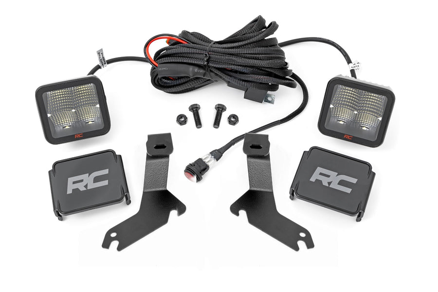 Kit de Luces LED | Montaje tipo Ditch | 2" Spectrum Pair | Spot | Chevy Silverado 1500 (99-06)/Tahoe (00-06)