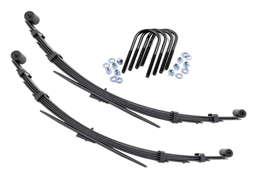 Muelles Traseros | Elevación de 3 Pulgadas | Pair | Jeep Grand Wagoneer/J10 Truck/J20 Truck/Wagoneer 4WD