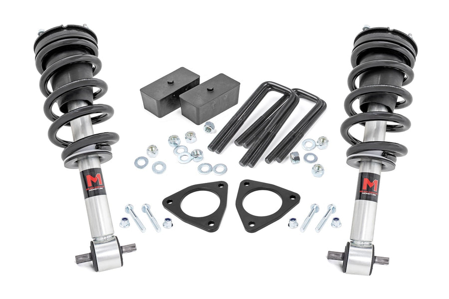 Kit de Elevación de 2.5 Pulgadas | Aluminio/Acero Fundido | M1 Strut | Chevy/GMC 1500 (07-18)