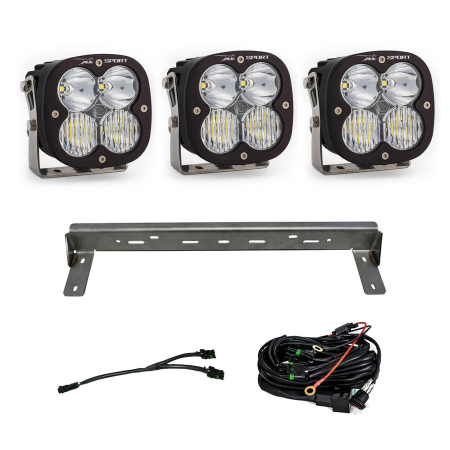 Luz auxiliar LED Baja Designs Chevy XL Sport Bumper Kit - Chevy 2015-2019 Silverado 2500/3500 HD