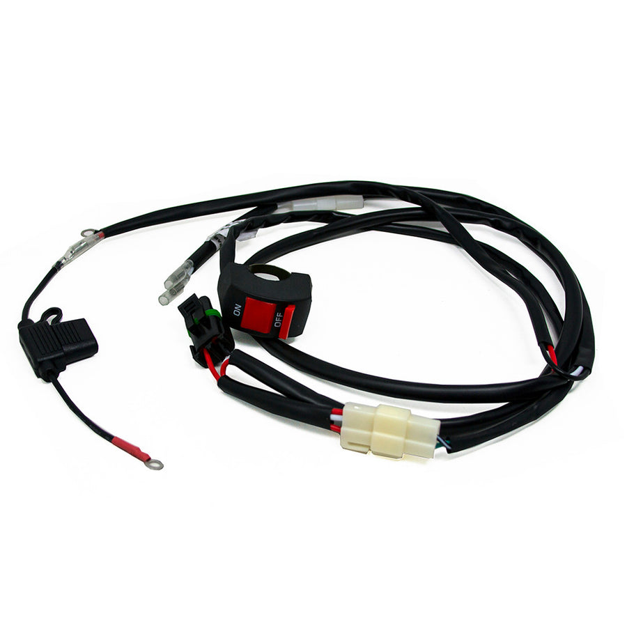 Arnés Eléctrico Baja Designs Motorcycle Wiring arnes con Switch | Universal