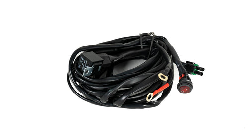 Luz Auxiliar LED Baja Designs Squadron/S2/S1 On/Off 2-Pin Single Light Wiring arnes | Universal