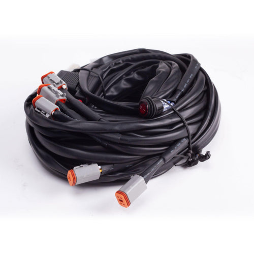 Luz Auxiliar LED Baja Designs LP4 Wiring arnes - 6 Light Max | Universal