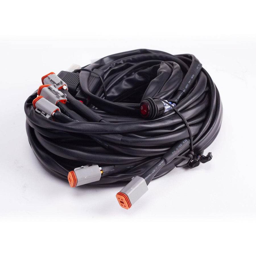 Luz auxiliar LED Baja Designs LP4 Wiring Harness - 6 Light Max - Universal