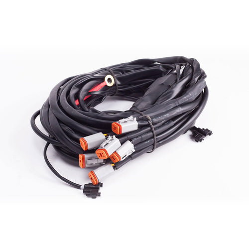 Luz Auxiliar LED Baja Designs LP4 / Upfitter Wiring arnes - 6 Light Max | Universal