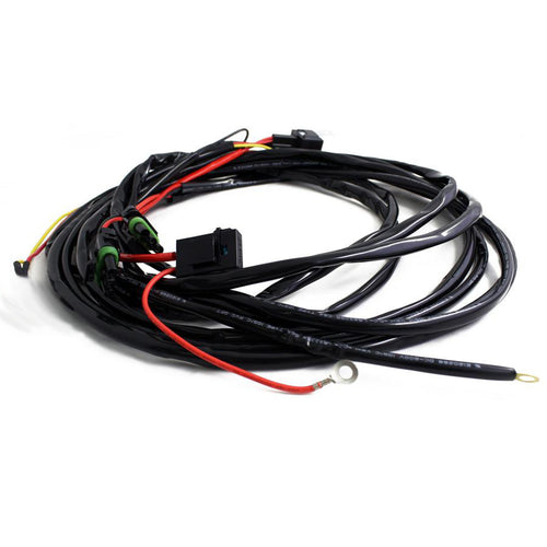 Barra de luz LED Baja Designs OnX6/S8/XL 3-Pin Hi-Beam 2-Light Max (150 Watts) Wiring Harnéss - Universal