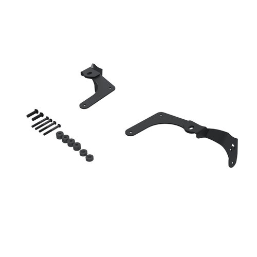 Soporte para luz LED (negro) (Gladiator JT Wrangler) para 2020-2026 Jeep Gladiator JT / 2018-2026 Jeep Wrangler JL/JLU