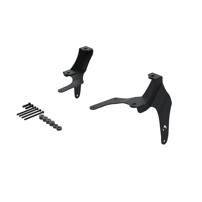 Soporte para luz LED (negro) (Gladiator JT Wrangler) para 2020-2026 Jeep Gladiator JT Mojave 392 / 2018-2026 Jeep Wrangler JL/JLU Mojave 392