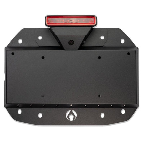 Kit eliminador de llanta de refaccion de aluminio negro | 2018-2026 Jeep Wrangler JL/JLU