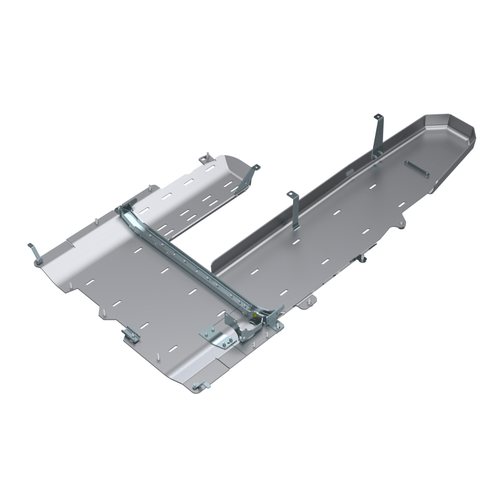 Skid plate de transfer (aluminio) | 2020-2026 Jeep Gladiator JT Diesel