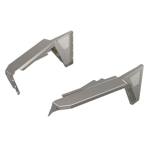 87-06 Wrangler TJ Standard Aluminum Front 3.5 Fender (delantero) (aluminio) para 1987-2006 Jeep Wrangler YJ / 1987-2006 Jeep Wrangler YJ/TJ/LJ