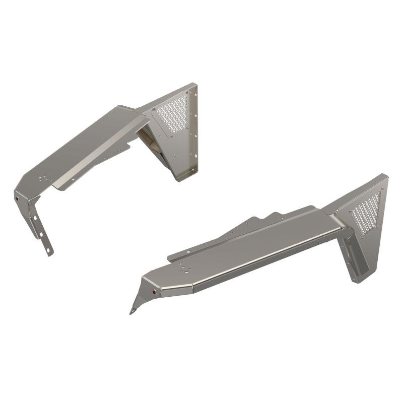 87-06 Wrangler TJ Standard Aluminum Front 3.5 Fender (delantero) (aluminio) para 1987-2006 Jeep Wrangler YJ / 1987-2006 Jeep Wrangler YJ/TJ/LJ