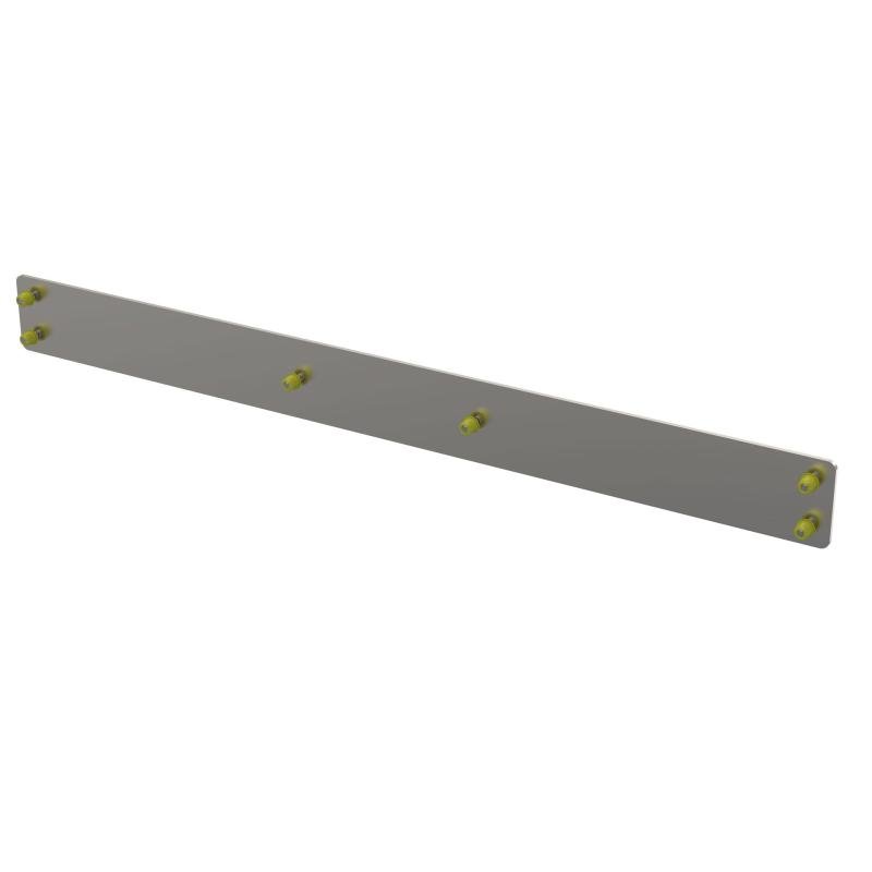 Proteccion lateral / slider (trasero) (aluminio) para 1997-2006 Jeep Wrangler TJ/LJ