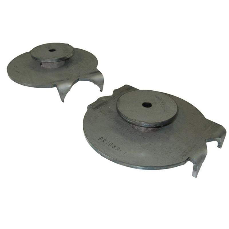 Bases y retenedores para resorte helicoidal (trasero) (3.5 in) para 1997-2006 Jeep Wrangler TJ/LJ