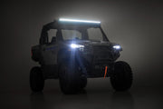 50" Montaje para Barra de una Fila | Delantero | Serie Negro | Polaris XPEDITION ADV 5