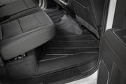 Tapetes Flex-Fit | Delantero y Trasero | FR Individual | Crew | Chevy/GMC 1500/2500HD/3500HD (19-26)