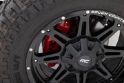 Cubiertas de Calibrador | Trasero | Rojo | Sport | Jeep Wrangler JL (18-26)/Wrangler Unlimited (18-26)