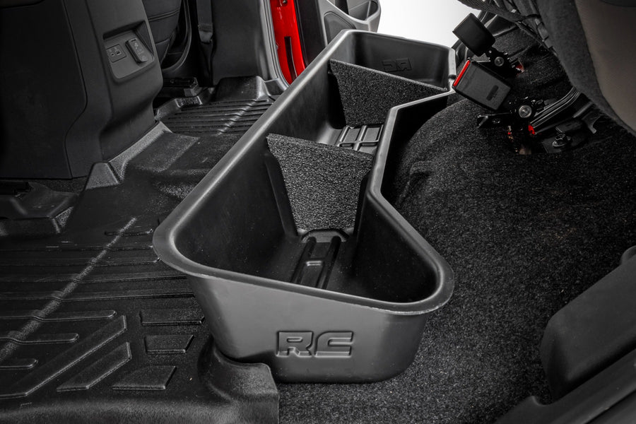 Almacenamiento Bajo Asiento | Cabina Crew | Nissan Frontier 2WD/4WD (2005-2026)