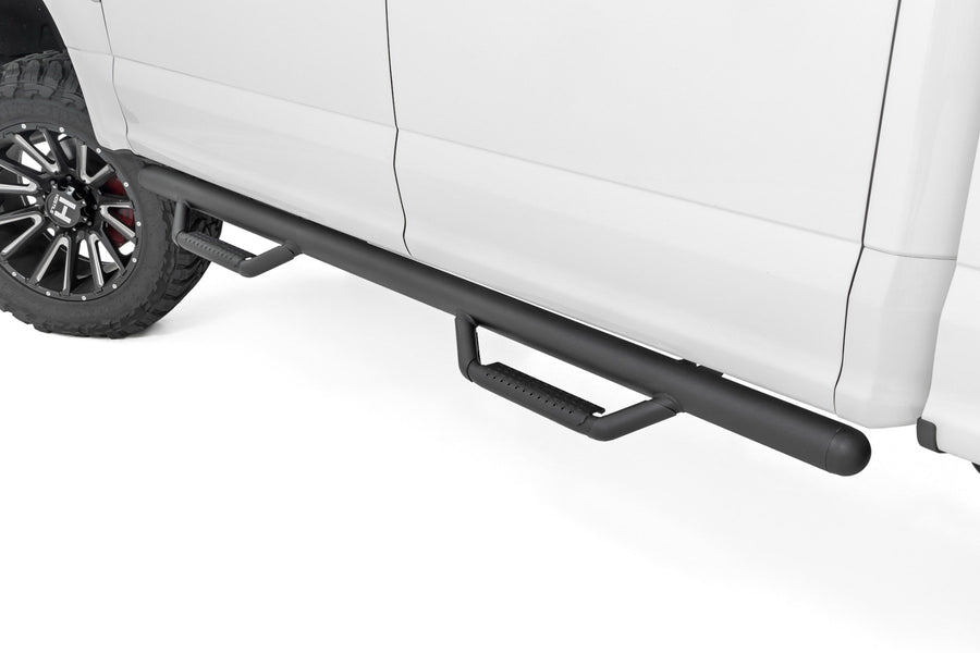 Estribos Tubulares | Longitud de Cabina | Crew | Ford F-150/Lightning/F-250/F-350/Raptor (15-26)