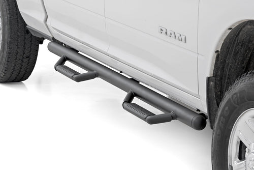 Estribos Tubulares | Longitud de Cabina | Cabina Crew | Rueda Sencilla (SRW) | Ram 1500/2500/3500 2WD/4WD