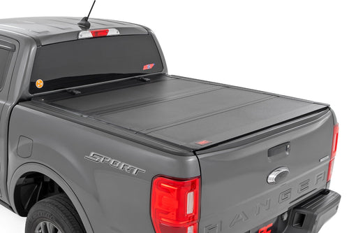 Cubierta de Caja Rígida Tri-Plegable Abatible | 5' Bed | Ford Ranger 2WD/4WD (2019-2023)