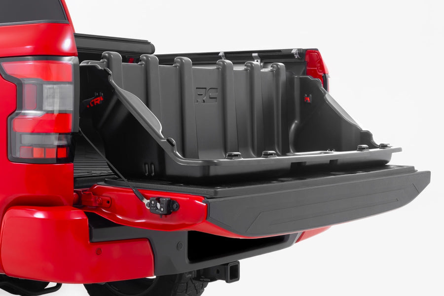 Caja de Almacenamiento para Cama de Camioneta | Easy Access | Mid Size 52.5" | Fits Mid-Sized Trucks