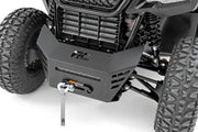 Placa para Malacate | 4500 LB Malacate | 10" Negro Slimline | Honda Pioneer 520
