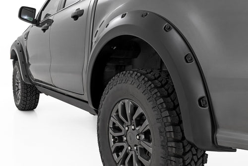 Guardabarros Pocket | G1 Negro | 6' Bed | Ford Ranger 2WD/4WD (2019-2023)