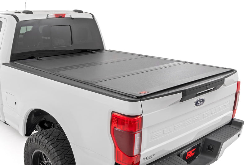 Tapa de Caja Tri-Fold Plegable para Ford F-250/F-350 Super Duty (17-26)