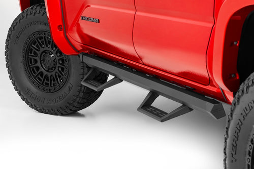 SRL2 Estribos de aluminio Ajustables | Cabina Doble | Toyota Tacoma 2WD/4WD (24-26)