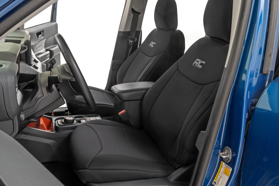 Fundas de Asiento | Delantero y Trasero W/Armrest | Cabina Crew | Ford Maverick 2WD/4WD (22-26)