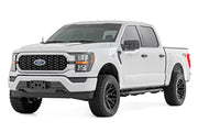 OV2 Estribos | Barras Estribo Laterales | Cabina Crew | Ford F-150/Lightning/F-250/F-350 (15-26)
