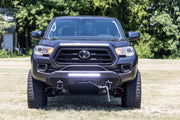 Defensa Delantera | Híbrido | 12000 Lb Malacate Serie Pro | Cuerda Sintética | Toyota Tacoma (16-23)