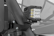 Kit de Luces LED | Montaje en Jaula | 2" Negro Pair | Blanco DRL | CFMOTO UFORCE 1000