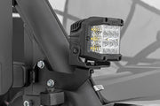 Kit de Luces LED | Montaje en Jaula | 2" Negro Pair | Ámbar DRL | CFMOTO UFORCE 1000
