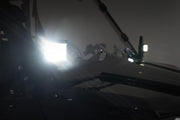 Kit de Luces LED | Montaje en Jaula | 2" Cromado Pair | Ángulo Amplio | CFMOTO UFORCE 1000