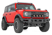 Montaje para Barra de Luces | 3.5" Redondo LED (Quad) | Negro | Ámbar DRL | OE Modular Acero | Ford Bronco (21-24)
