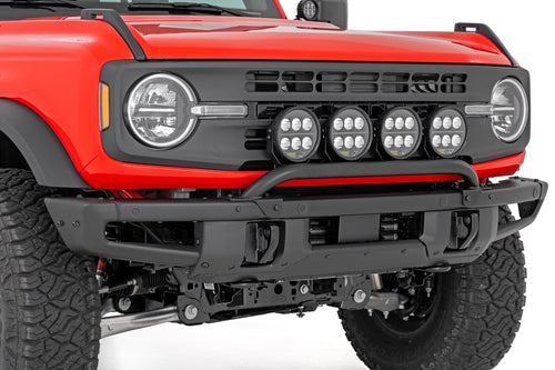 Montaje para Barra de Luces | 6.5 Inch Redondo LED (Quad) | OE Modular Acero | Ford Bronco (21-26)