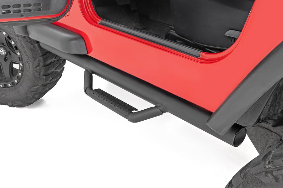Estribos Tubulares | Longitud Completa | Jeep Wrangler TJ 4WD (1997-2006)