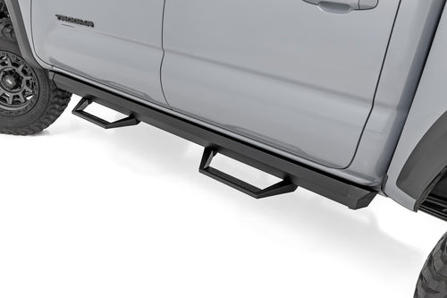 SRL2 Adj aluminio Step | Cabina Doble | Toyota Tacoma 2WD/4WD (2005-2023)