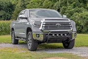 Estribo Tubular Ovalado | Cabina Crew | Negro | Toyota Tundra 2WD/4WD (2007-2021)