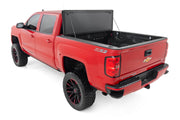 Cubierta de Caja Rígida Tri-Plegable Abatible | 6'7" Bed | Rail Cap | Chevy/GMC 1500/2500HD/3500HD (14-19)
