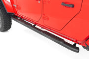 Estribos Tubulares Ovalados | Negro | Jeep Gladiator JT 4WD (2020-2026)