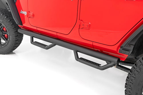 Estribos Tubulares | Wheel to Wheel | 4 Puertas | Jeep Wrangler Unlimited 4WD (18-26)